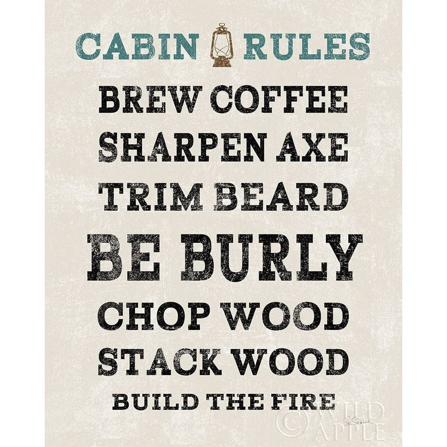 Cabin Life V Poster Print by Sue Schlabach-VARPDX47895 Image 1