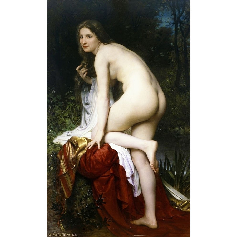 Baigneuse Poster Print by William-Adolphe Bouguereau-VARPDX479232 Image 1