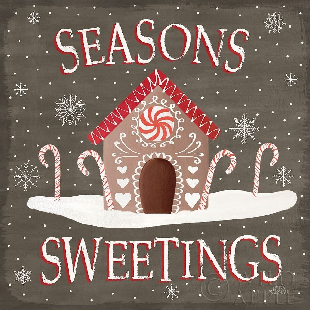 Christmas Cheer VII Seasons Sweetings Poster Print by Laura Marshall-VARPDX47939 Image 1