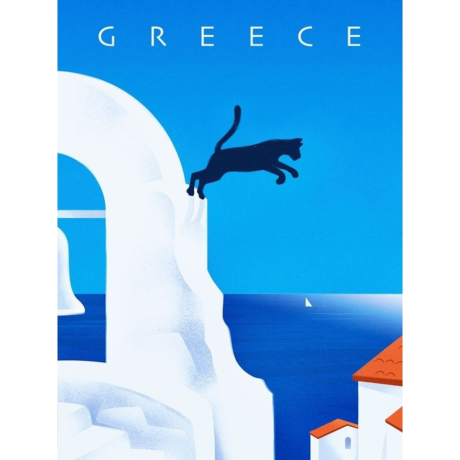 Greece - Leaping Cat by Martin Wickstrom-VARPDX480640 Image 1