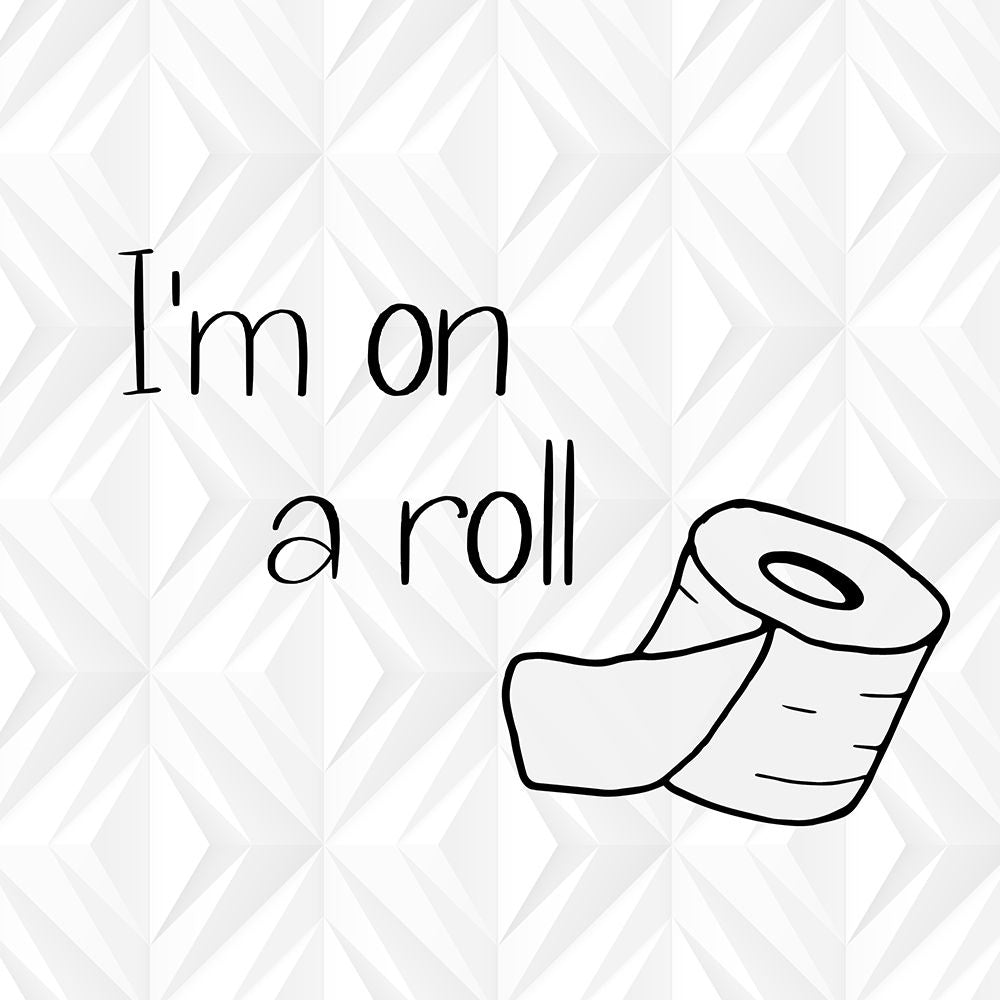 Im on a Roll Geo Poster Print - Susan Jill-VARPDX48118 Image 1