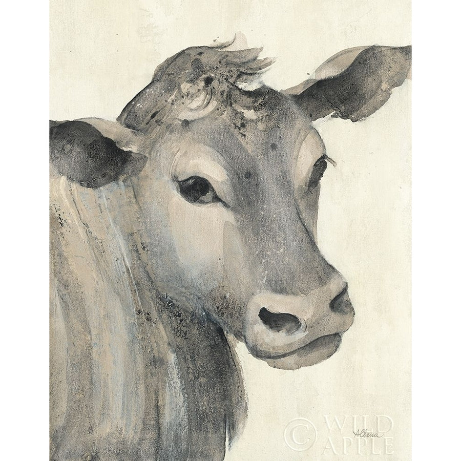 Moo Brown Crop Poster Print by Albena Hristova-VARPDX48162 Image 1