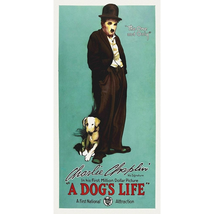 Chaplin Charlie A Dogs Life 1918 Poster Print by Hollywood Photo Archive Hollywood Photo Archive-VARPDX482425 Image 1