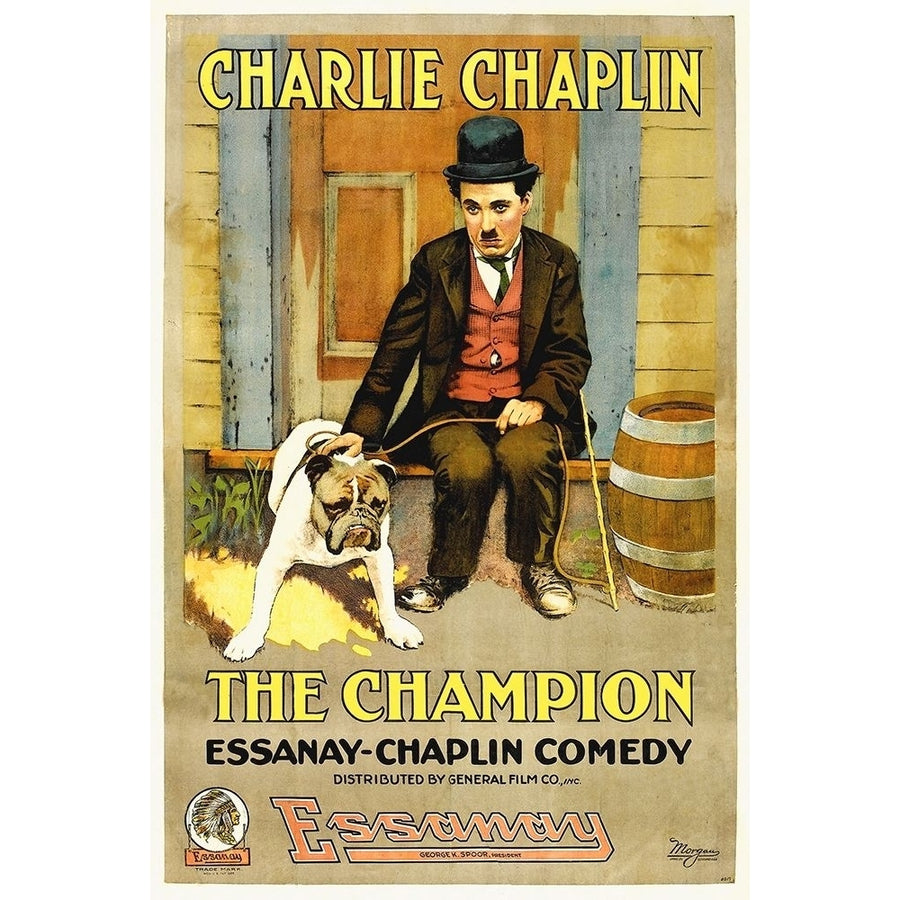 Charlie Chaplin Champion The 1919 Esanney Poster Print by Hollywood Photo Archive Hollywood Photo Archive-VARPDX482431 Image 1