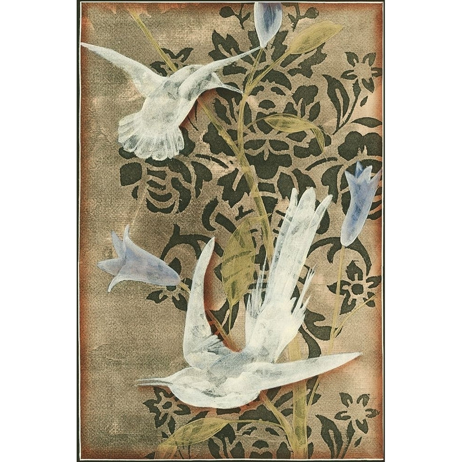 Small Batik Garden I Poster Print - Jennifer Goldberger-VARPDX48252D Image 1