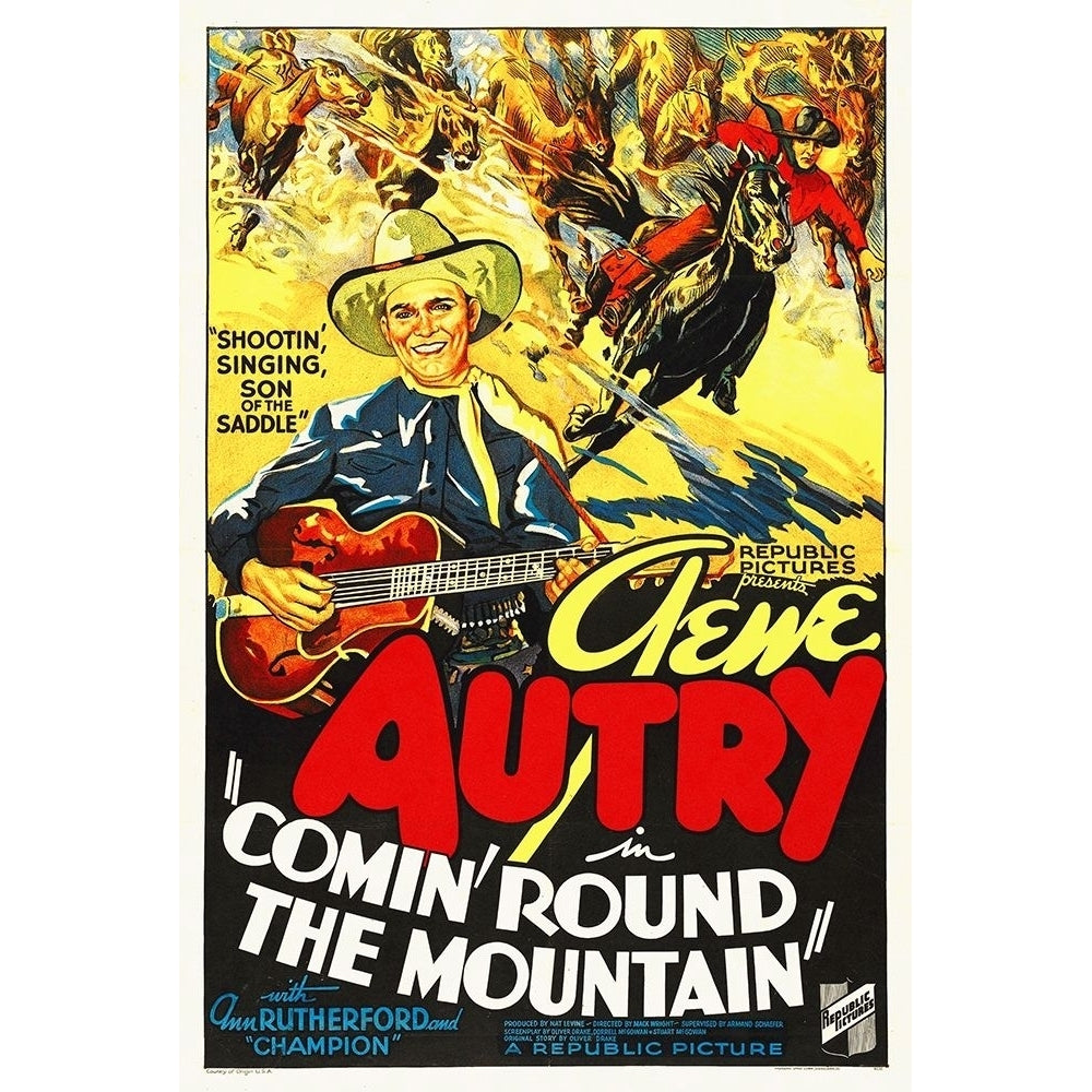 Gene Autry Poster Print by Hollywood Photo Archive Hollywood Photo Archive-VARPDX482508 Image 1