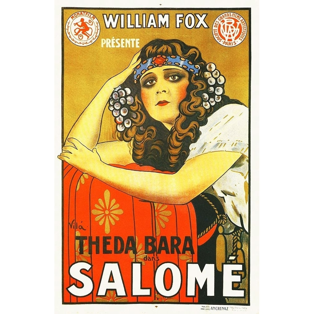 Salome with Theda Bara 1923 Poster Print by Hollywood Photo Archive Hollywood Photo Archive-VARPDX482604 Image 1