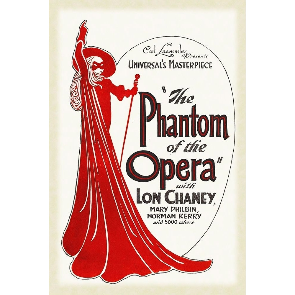 The Phantom of the Opera Poster Print by Hollywood Photo Archive Hollywood Photo Archive-VARPDX482684 Image 1