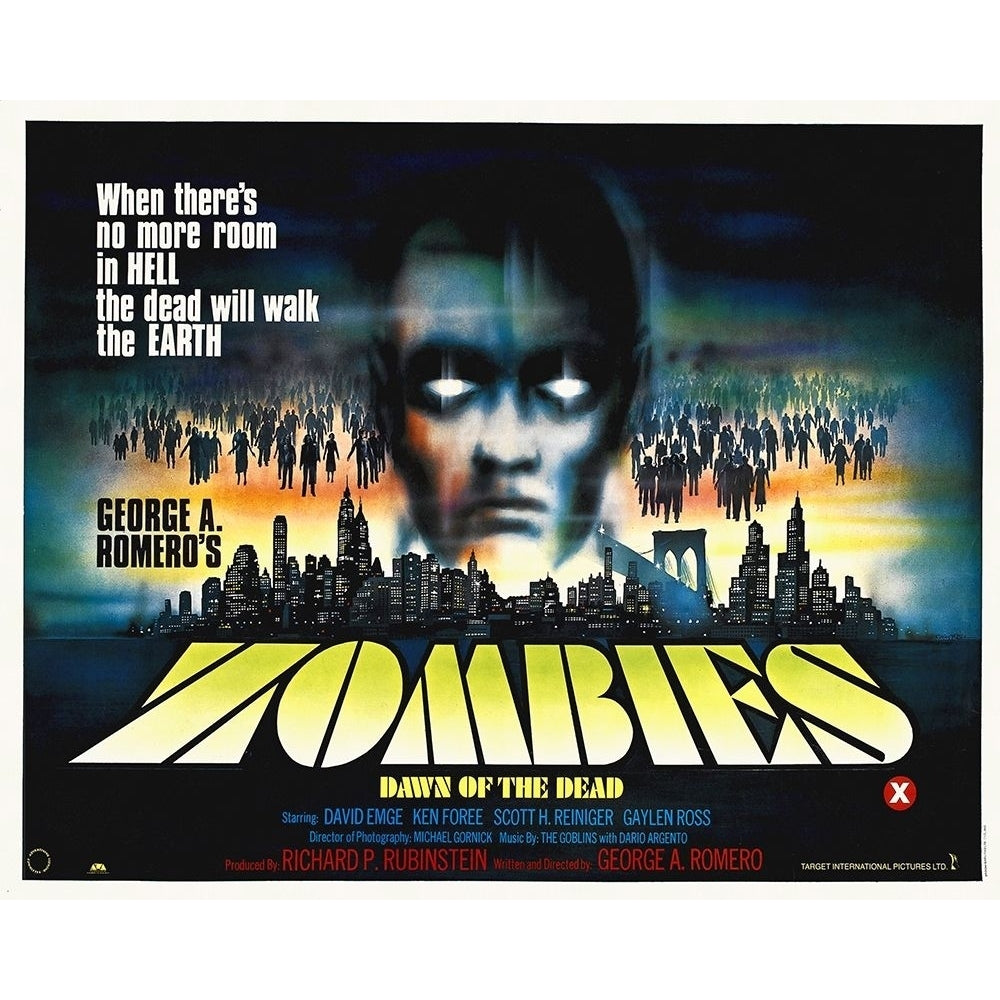 Zombies - Dawn of the Dead Poster Print by Hollywood Photo Archive Hollywood Photo Archive-VARPDX482930 Image 1