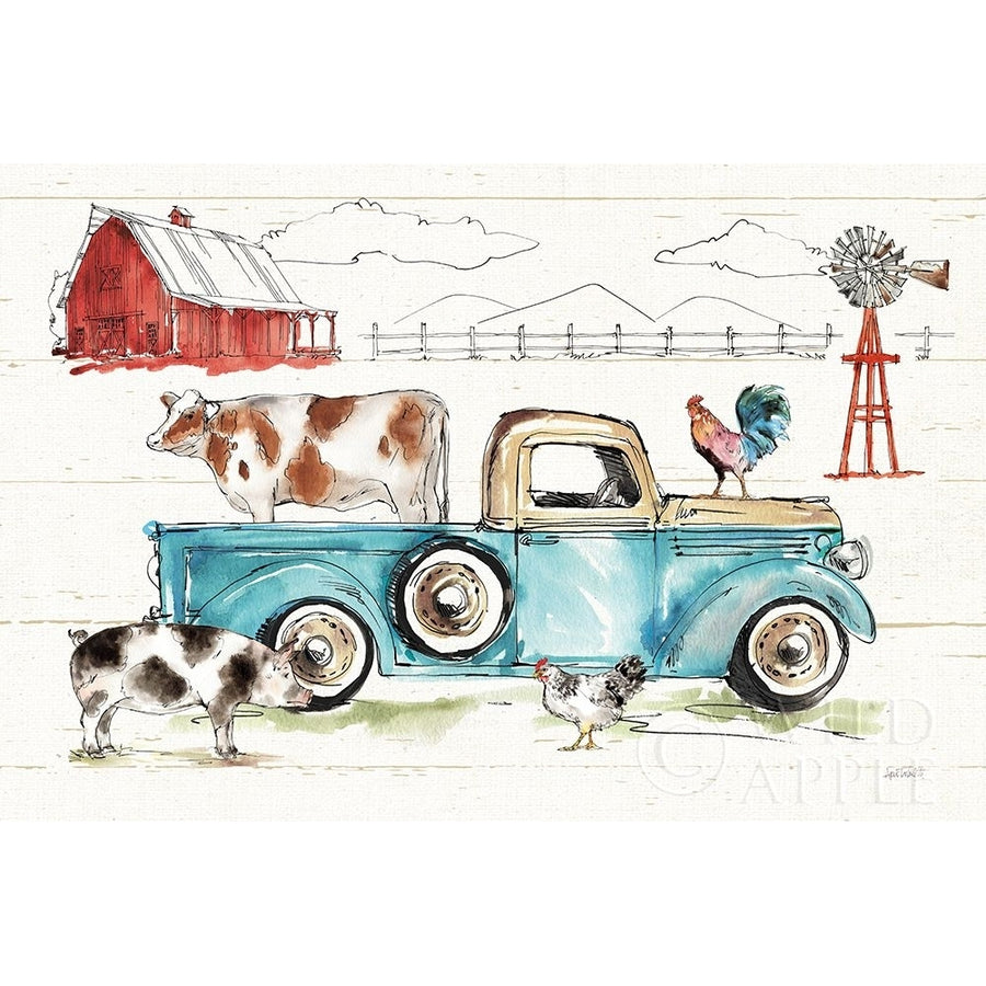 Down on the Farm I No Words Poster Print by Anne Tavoletti-VARPDX48296 Image 1