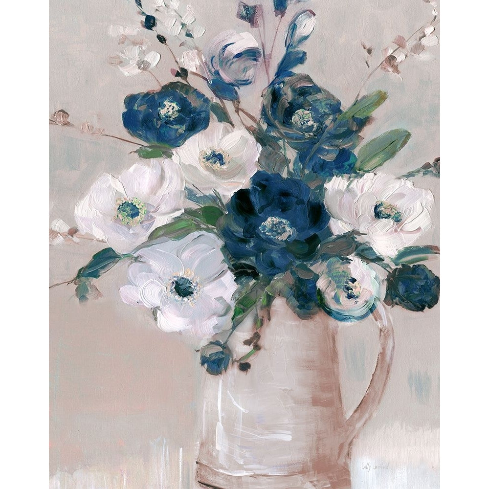 Touch of Teal Arrangement I Poster Print - Sally Swatland-VARPDX48338 Image 1