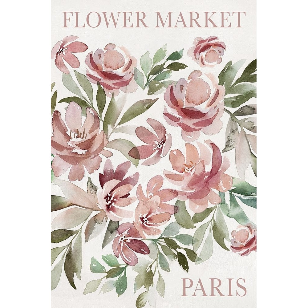 Paris Flower Market Poster Print - Kristen Brockmon-VARPDX48554 Image 1