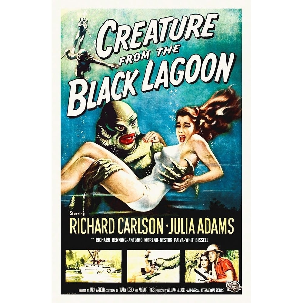 Creature From The Black Lagoon Poster Print by Hollywood Photo Archive Hollywood Photo Archive-VARPDX485919 Image 1