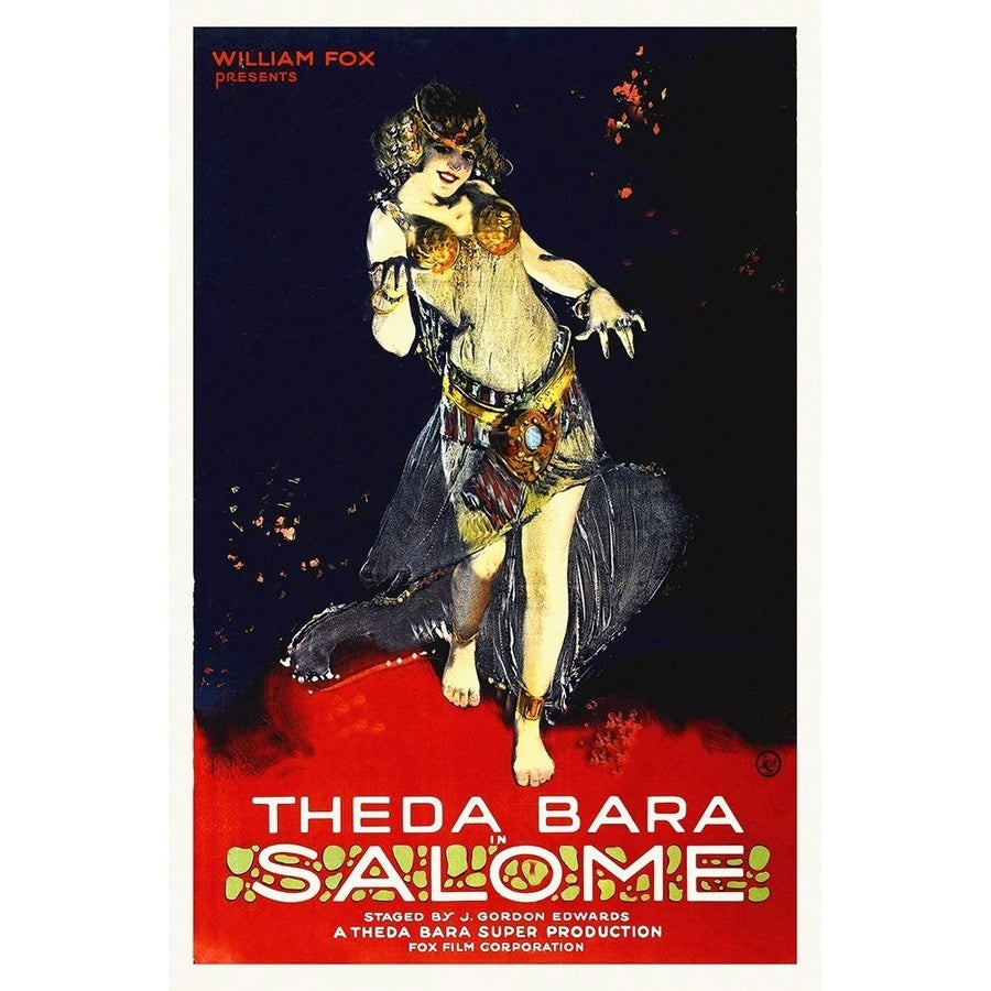 Salome - Theda Bara Poster Print by Hollywood Photo Archive Hollywood Photo Archive-VARPDX485950 Image 1