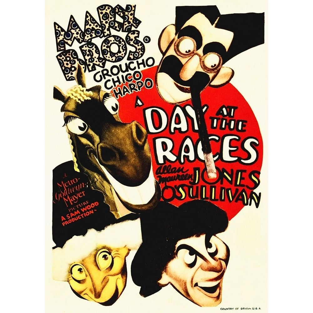 Marx Brothers - A Day at the Races 06 Poster Print by Hollywood Photo Archive Hollywood Photo Archive-VARPDX486677 Image 1