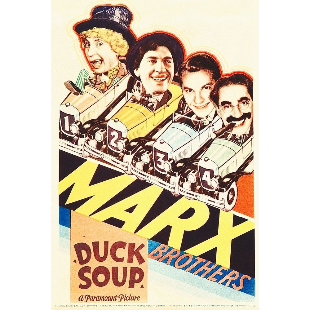 Marx Brothers - Duck Soup 01 Poster Print by Hollywood Photo Archive Hollywood Photo Archive-VARPDX486716 Image 1