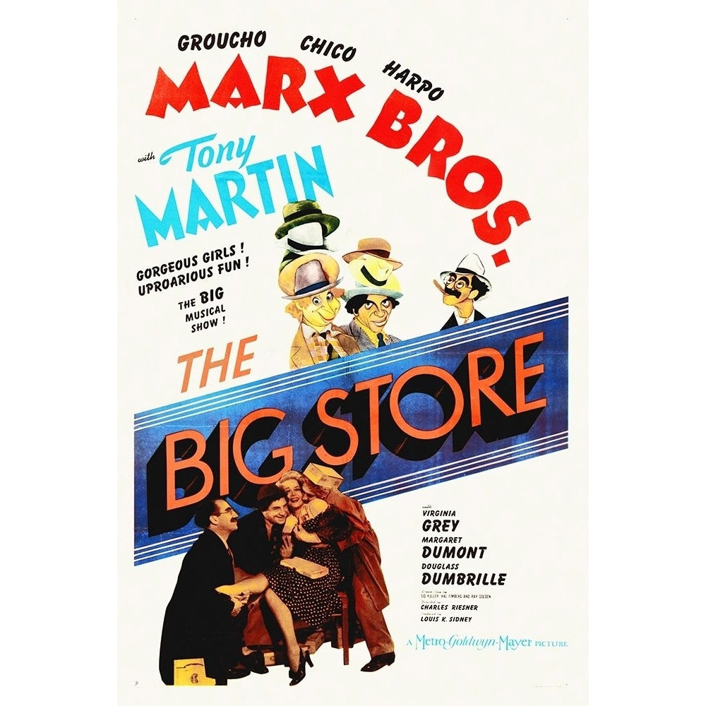 Marx Brothers - The Big Store 04 Poster Print by Hollywood Photo Archive Hollywood Photo Archive-VARPDX486769 Image 1