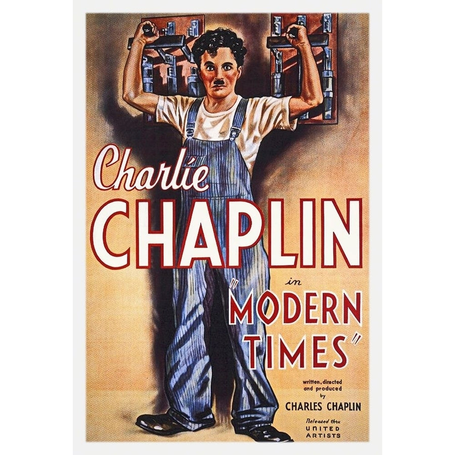 Charlie Chaplin - Modern Times 1936 Poster Print by Hollywood Photo Archive Hollywood Photo Archive-VARPDX486817 Image 1