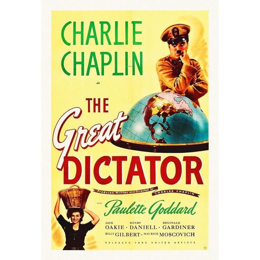 Charlie Chaplin - The Great Dictator 1940 Poster Print by Hollywood Photo Archive Hollywood Photo Archive-VARPDX486847 Image 1