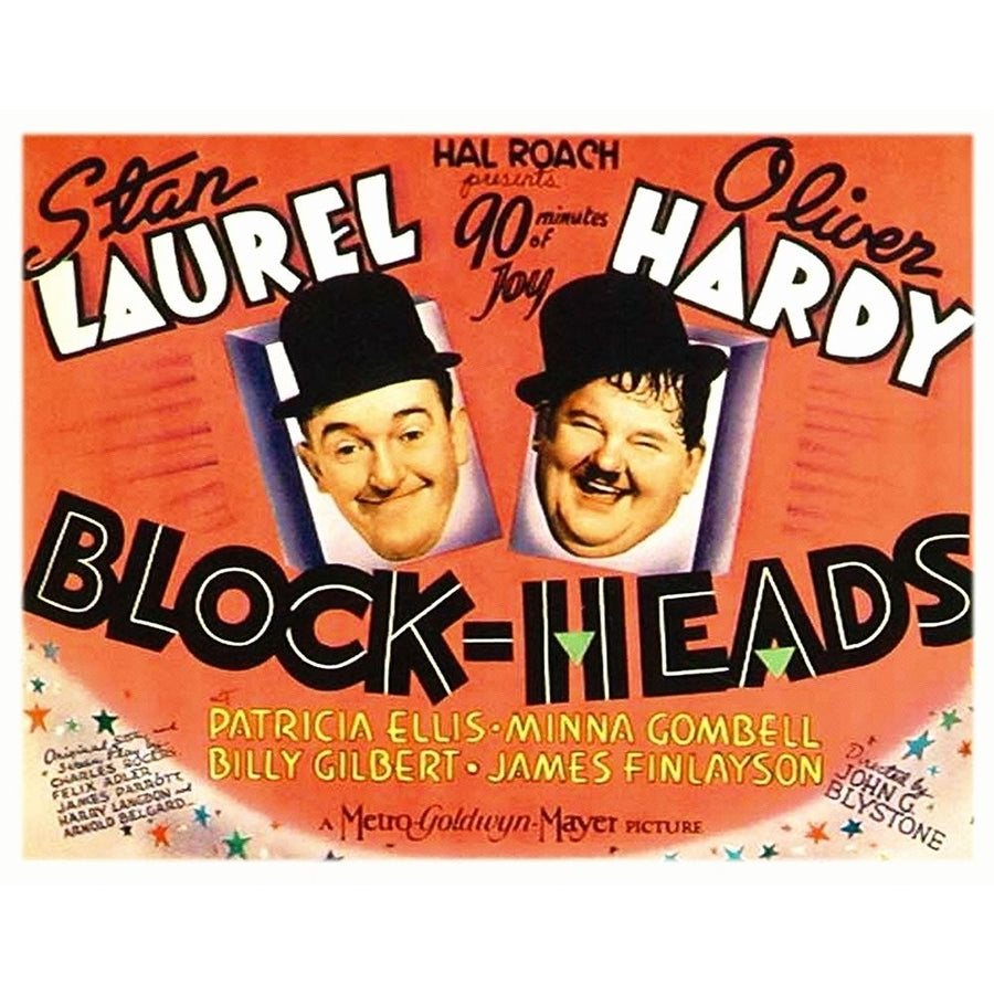 Laurel and Hardy - Block-Heads 1938 Poster Print by Hollywood Photo Archive Hollywood Photo Archive-VARPDX487330 Image 1