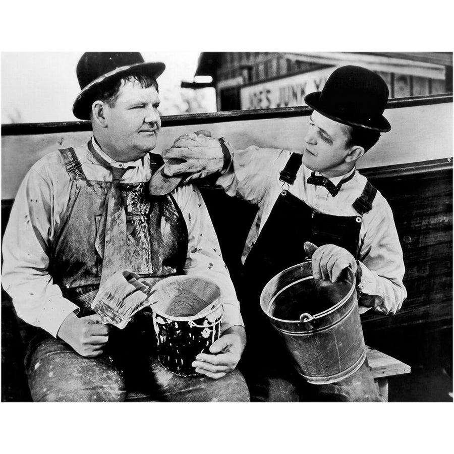 Laurel and Hardy - Towed in a Hole 1936 Poster Print by Hollywood Photo Archive Hollywood Photo Archive-VARPDX487354 Image 1