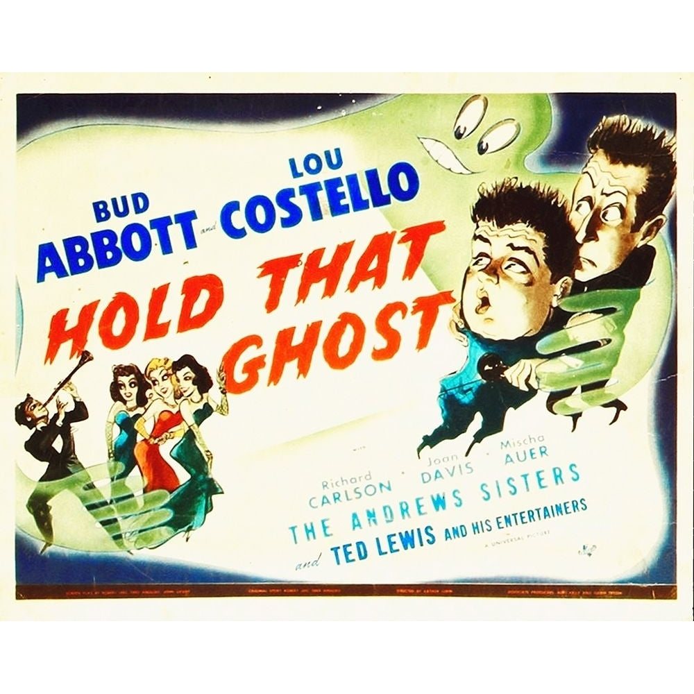 Abbott and Costello - Hold That Ghost Poster Print by Hollywood Photo Archive Hollywood Photo Archive-VARPDX487806 Image 1