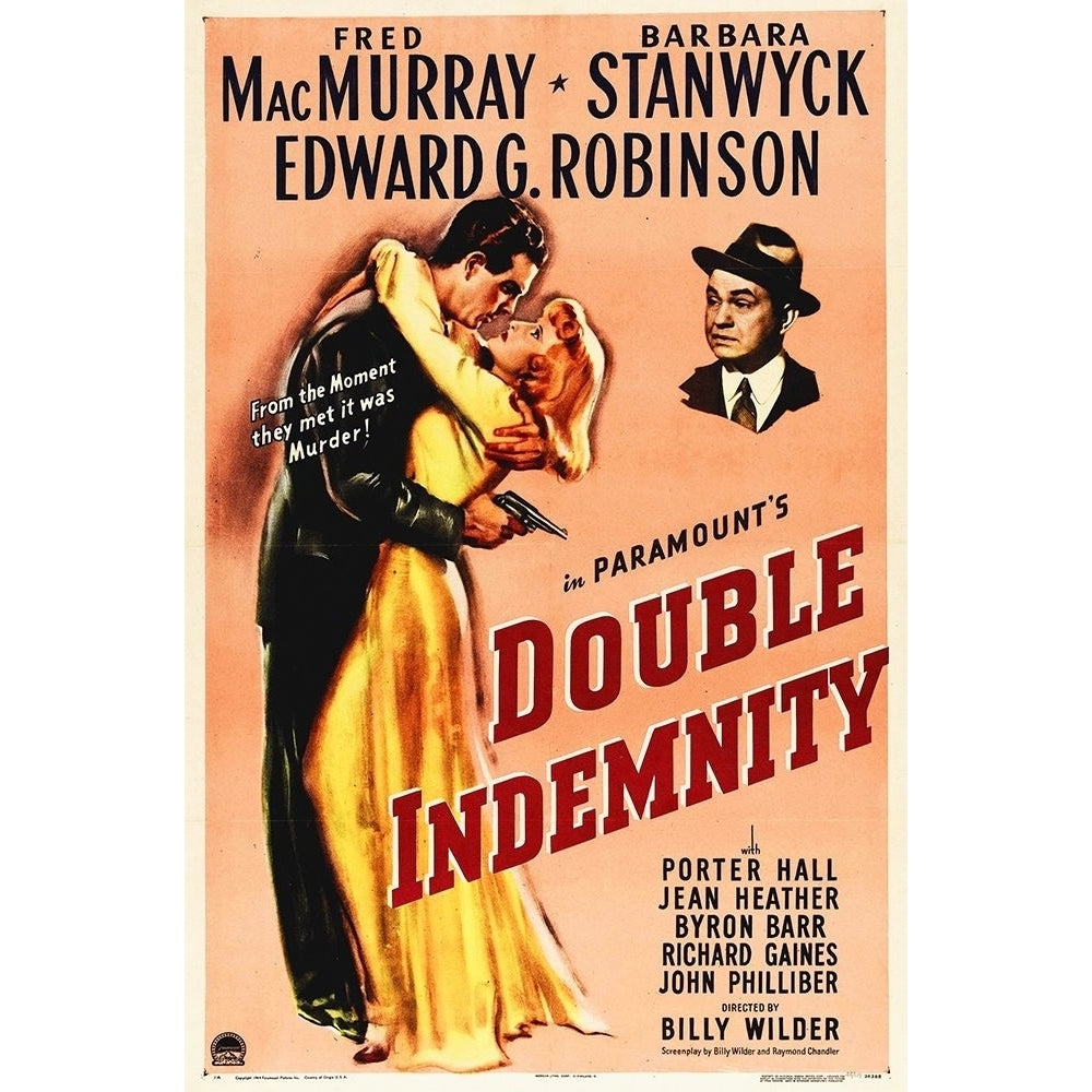 Double Indemnity Poster Print by Hollywood Photo Archive Hollywood Photo Archive-VARPDX487895 Image 1