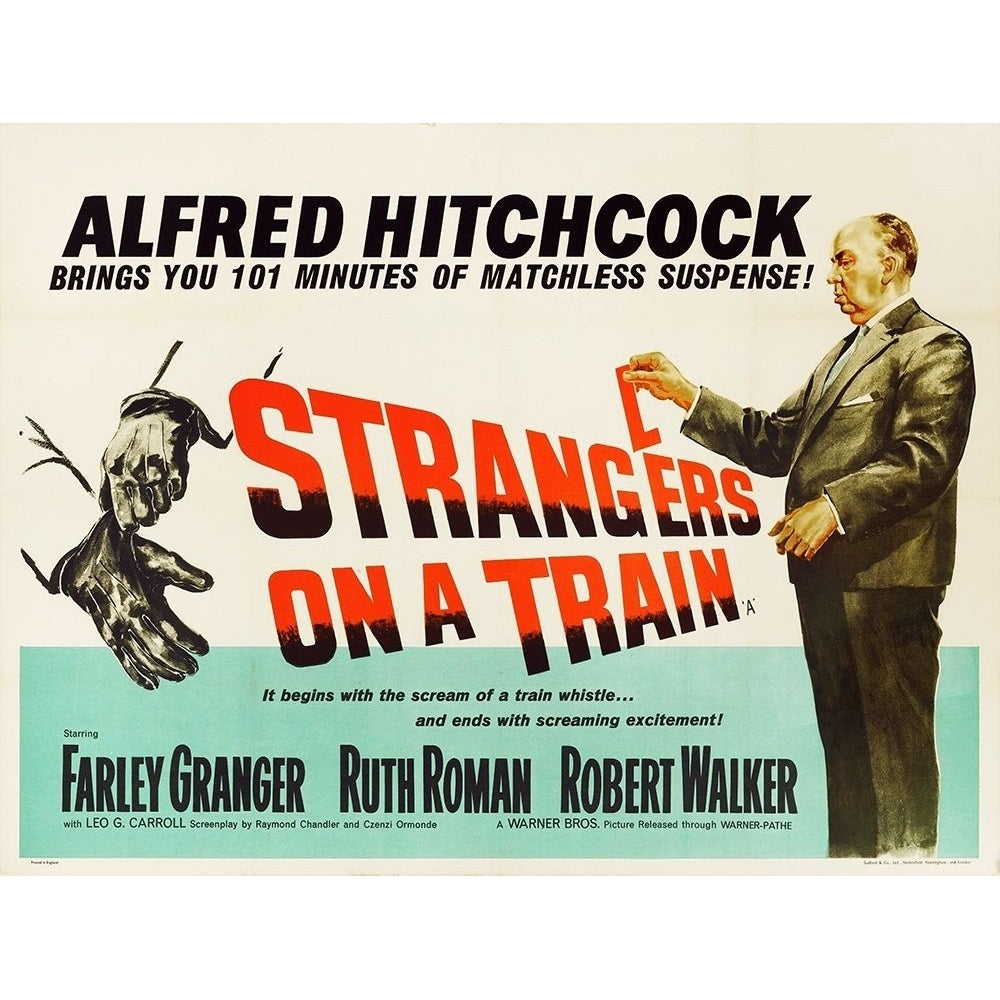 Strangers On A Train Poster Print by Hollywood Photo Archive Hollywood Photo Archive-VARPDX487964 Image 1