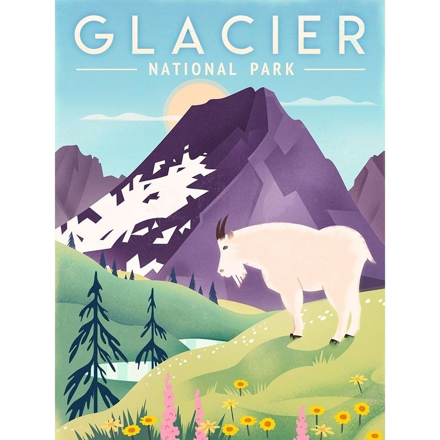 Glacier National Park - Goat by Martin Wickstrom-VARPDX488009 Image 1