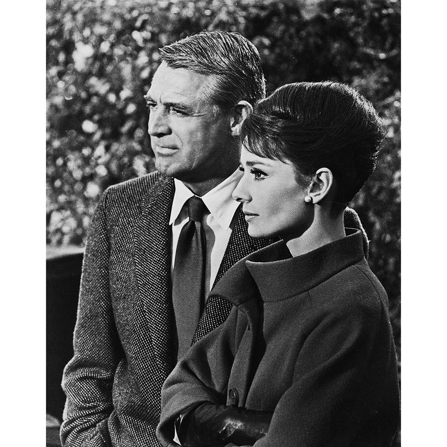 Cary Grant with Audrey Hepburn - Charade Poster Print by Hollywood Photo Archive Hollywood Photo Archive-VARPDX489424 Image 1