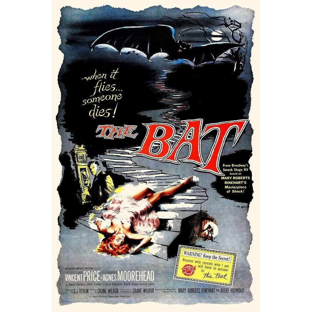 The Bat Poster Print by Hollywood Photo Archive Hollywood Photo Archive-VARPDX490233 Image 1