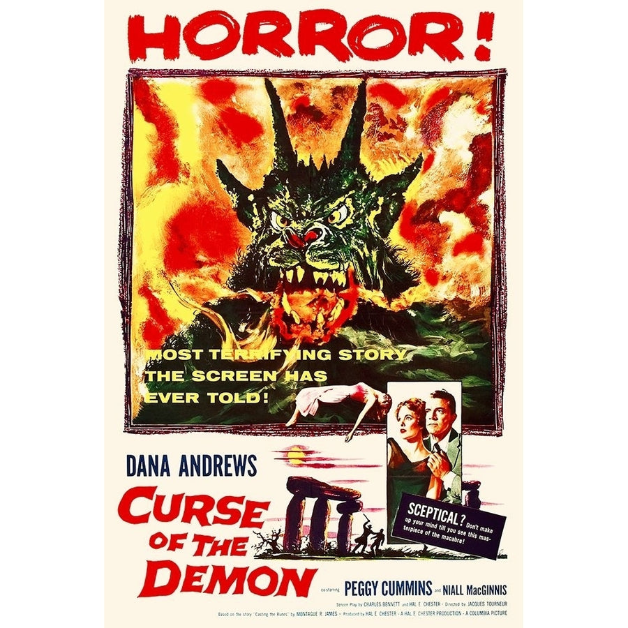 Curse of the Demon Poster Print by Hollywood Photo Archive Hollywood Photo Archive-VARPDX490299 Image 1