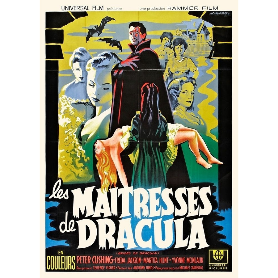 French - The Brides of Dracula Poster Print by Hollywood Photo Archive Hollywood Photo Archive-VARPDX490446 Image 1