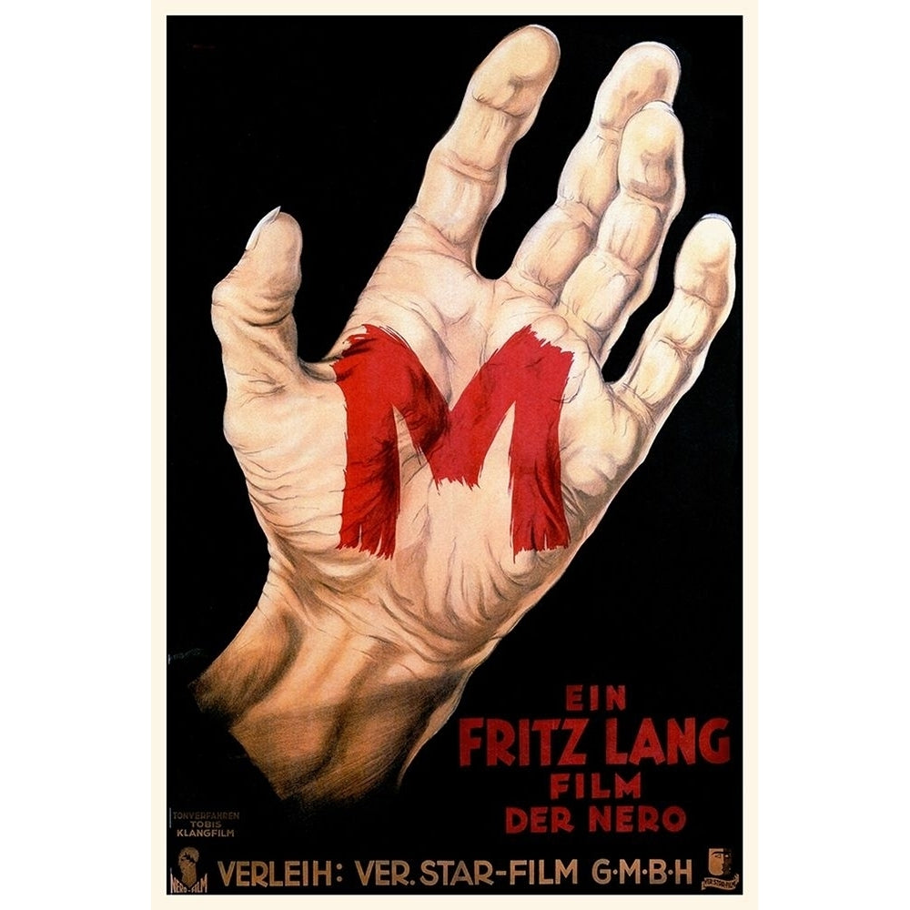 German - M - By Fritz Lang Poster Print by Hollywood Photo Archive Hollywood Photo Archive-VARPDX490435 Image 1