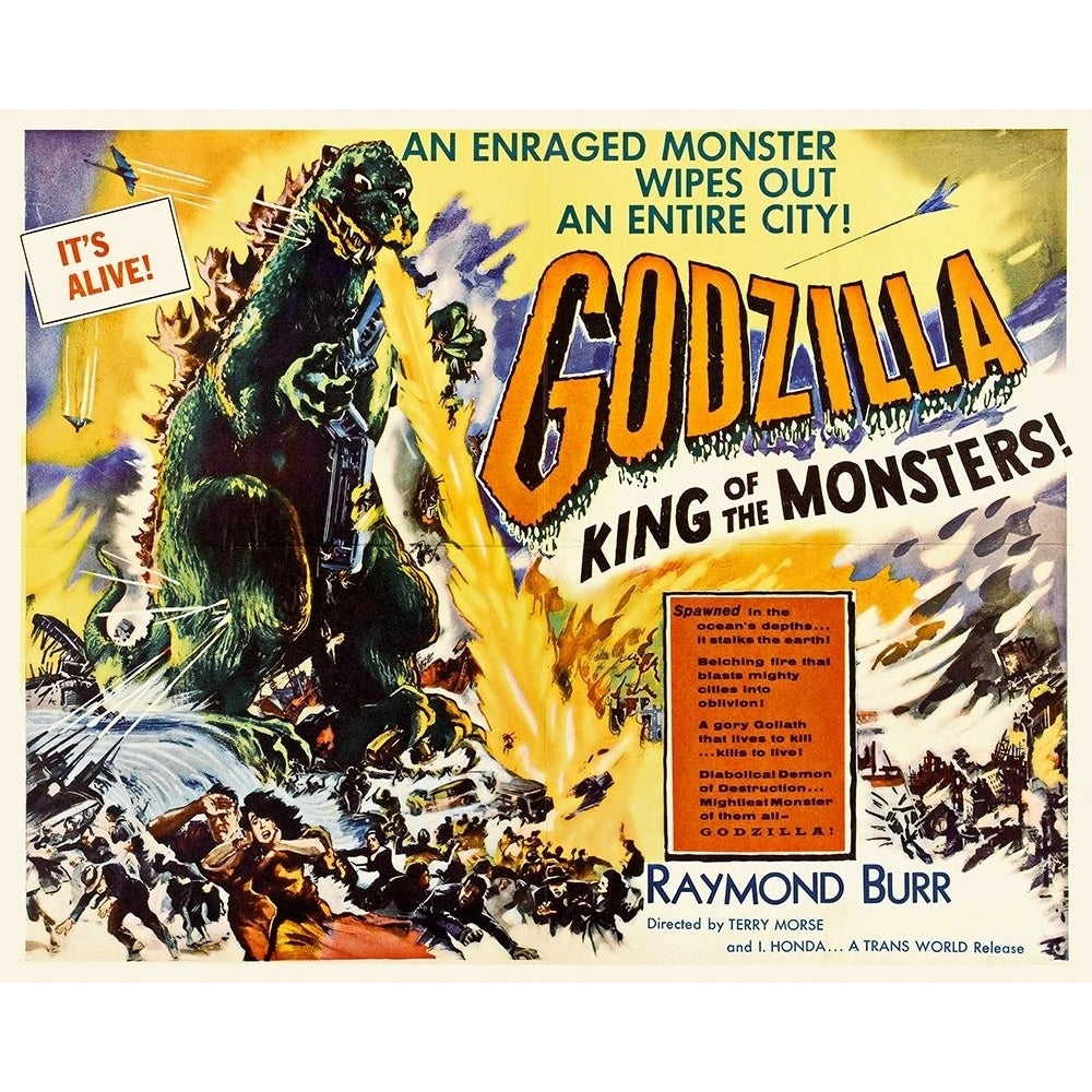 Godzilla King of the Monsters Poster Print by Hollywood Photo Archive Hollywood Photo Archive-VARPDX491077 Image 1