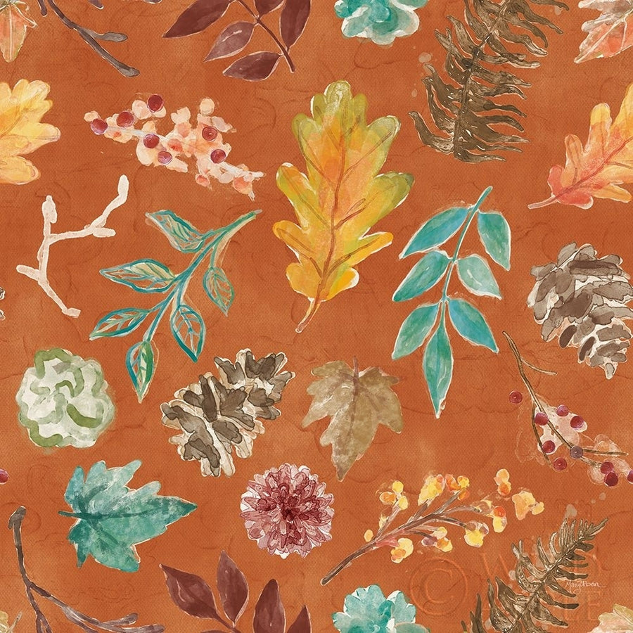 Autumn Friends Pattern IIB Poster Print by Mary Urban-VARPDX49376 Image 1