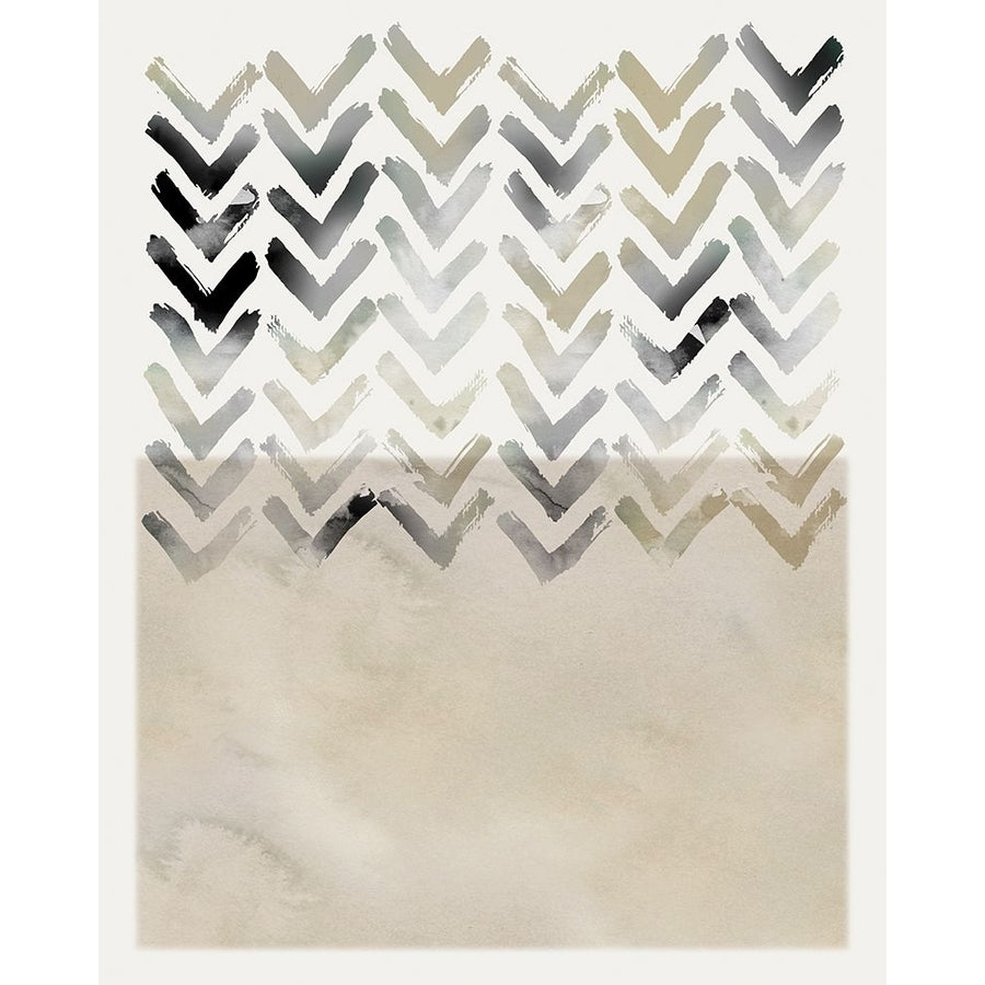 Neutral Chevron Poster Print - Carol Robinson-VARPDX49442 Image 1