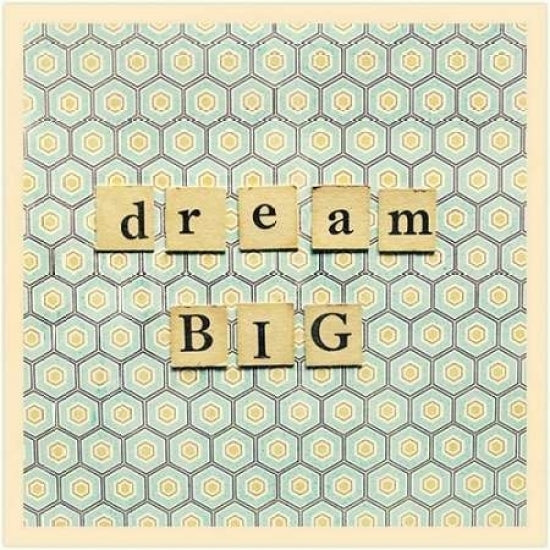 Dream Big Game Pieces Poster Print by Vicki Dvorak-VARPDX494DVO1002C Image 1