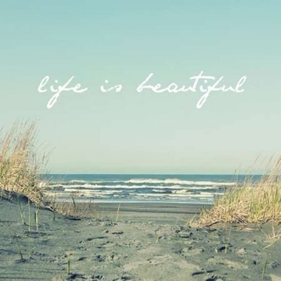 Life Is Beautiful Square Poster Print by Vicki Dvorak-VARPDX494DVO1003A Image 2