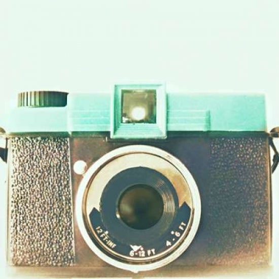 Vintage Blue Camera Poster Print by Vicki Dvorak-VARPDX494DVO1049 Image 2