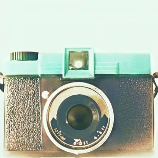 Vintage Blue Camera Poster Print by Vicki Dvorak-VARPDX494DVO1049 Image 1