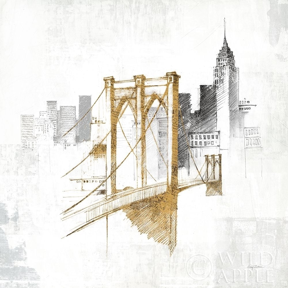 Brooklyn Bridge No Words Poster Print by Avery Tillmon-VARPDX49632 Image 1