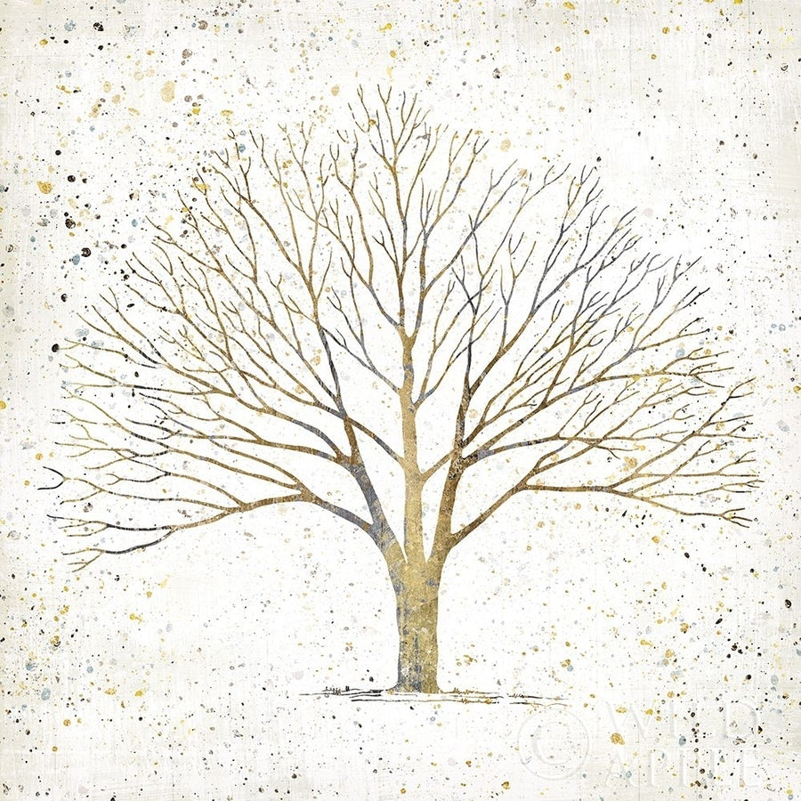 Solitary Tree Gold Poster Print by Avery Tillmon-VARPDX49631 Image 1