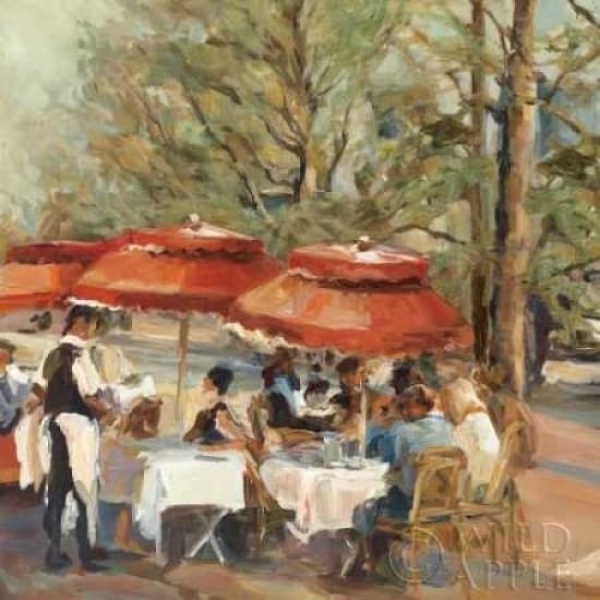 Lunch on the Champs Elysees Poster Print by Marilyn Hageman-VARPDX4962 Image 2