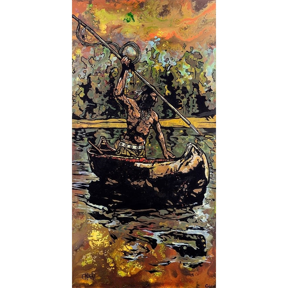 Canoe Poster Print by Cody Kuehl-VARPDX4991 Image 1