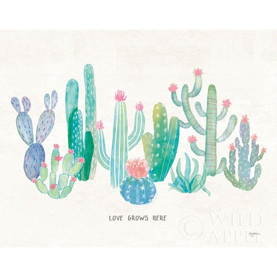 Bohemian Cactus I Love Poster Print by Mary Urban-VARPDX49913 Image 1