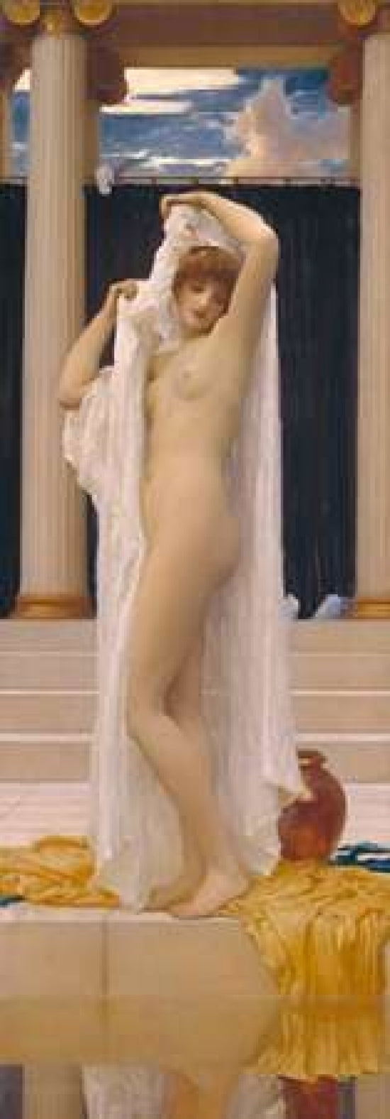 The Bath of Psyche Poster Print by Frederic Leighton-VARPDX4LG1590 Image 1