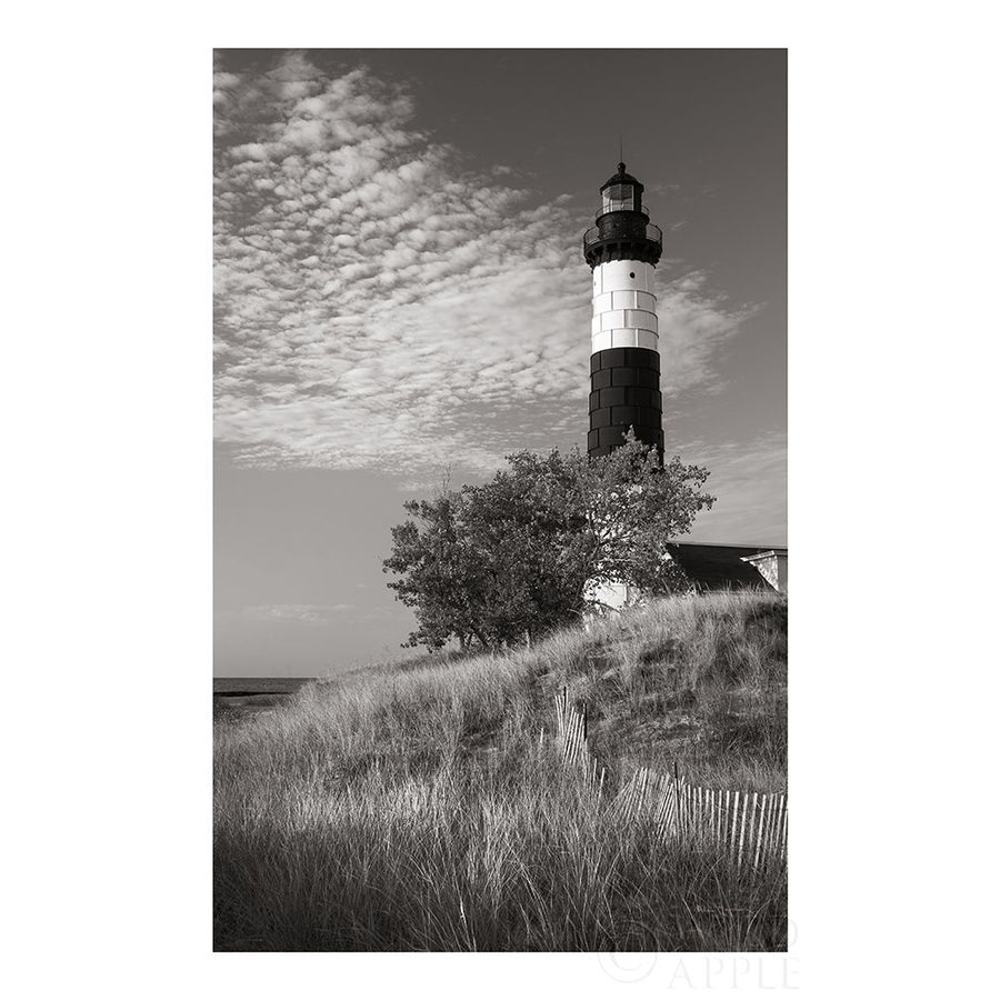 Big Sable Point Lighthouse II BW Poster Print by Alan Majchrowicz-VARPDX50035 Image 1