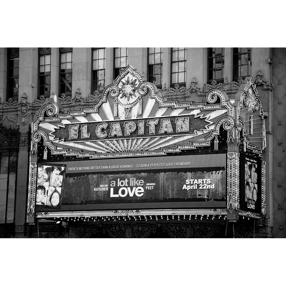 El Capitan Theatre Marquee Los Angeles California Poster Print by Carol Highsmith-VARPDX50101 Image 1