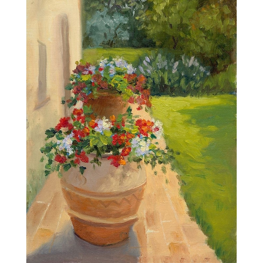 Urns by the Villa Poster Print - Mary Jean Weber-VARPDX50150Z Image 1